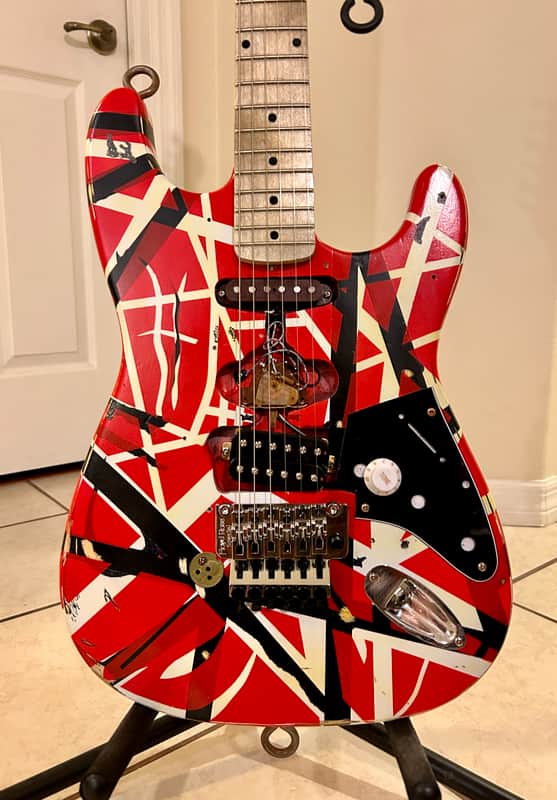 Eddie Van Halen Tribute Guitar Build, Frankenstein, Frankenstrat, EVH image 1