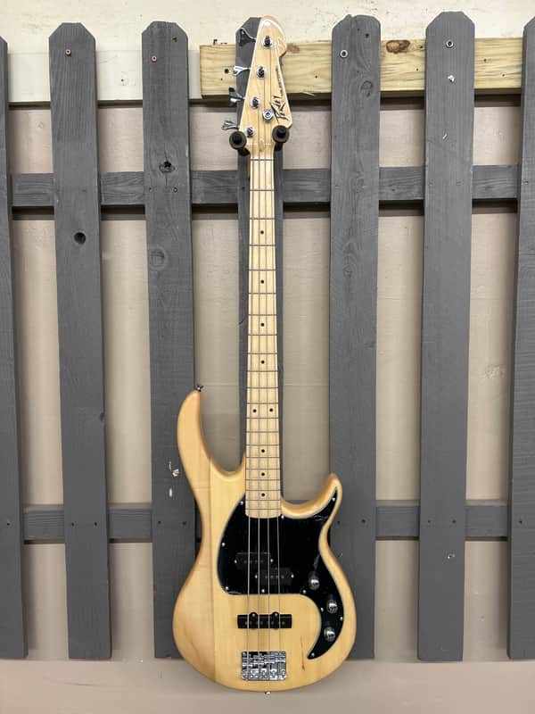 Peavey Milestone 4 Natural 4-String Bass (BLEM) image 1