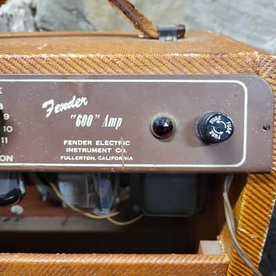 1953 Fender Champ 5C1 "600" Wide Panel 4-Watt 1x6" Guitar Combo imagen 3