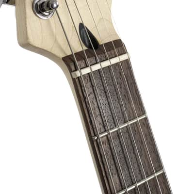 Cort G110OPBK G Series Double Cutaway Electric Guitar - Open Pore Black (G110OPBK-U) image 5