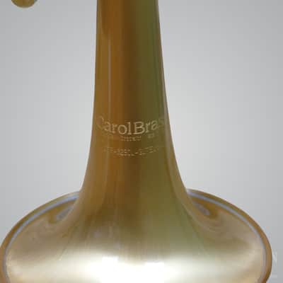 Carol Brass Baro Model CTR-5280L-GLT (Euro-D)-SL Trumpet image 6
