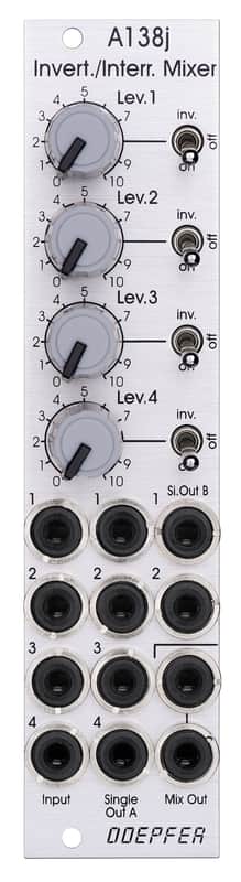 DOEPFER A-138J INVERTING / INTERRUPTING MIXER (JANUS MIXER) : BRAND NEW :  [DETROIT MODULAR] image 1