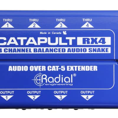 Radial Catapult RX4 Cat5/Cat6 Audio Snake Receiver image 1