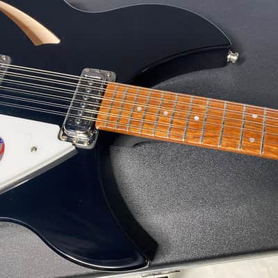 NEW! Rickenbacker 330/12 Jet Glo JG Jetglo - Semi Hollow 12-String Electric Guitar - Authorized Dealer - 8.35 lbs - G07066 image 2