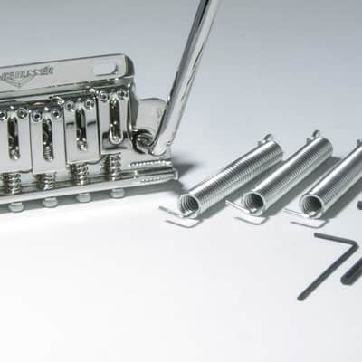 Super-Vee BladeRunner Tremolo for Stratocasters - 2-Post Mount Nickel Finish image 2