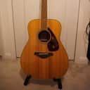 Yamaha FG720S Dreadnought Acoustic Guitar 2010s - Natural