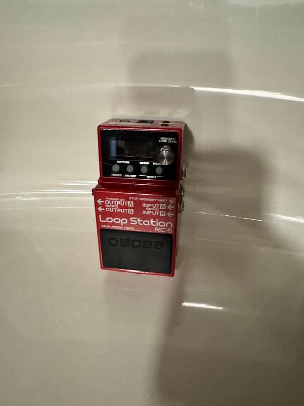 Boss RC-5 Loop Station 2020 - Present - Red image 1