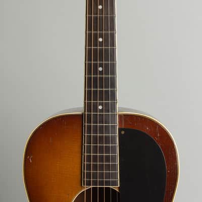 Kay Kraft  Jumbo Style A Acoustic Guitar,  c. 1932, black gig bag case. image 8