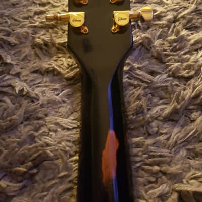 1993 Gibson Les Paul Studio Black Electric Guitar Ebony Fretboard Maple Neck Tune-O-Matic Bridge Gold Hardware Pearl Trapezoid Inlays Gibson Hardshell Case image 15