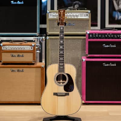 Martin Custom D-45 Style - Adirondack Spruce/Wild Grain East Indian Rosewood image 4