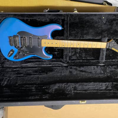 1986 Kramer Pacer Deluxe Rare Flip Flop blue with even rarer maple board! image 7