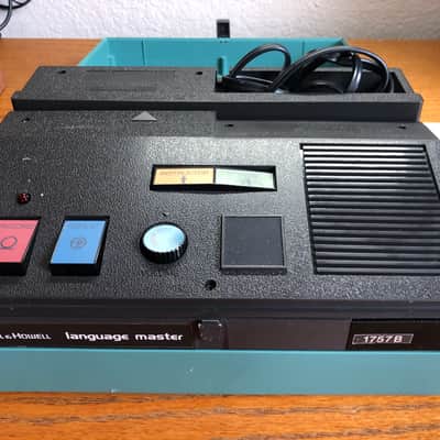 Bell & Howell Language Master 1757B analog sampler with 17 cards image 6