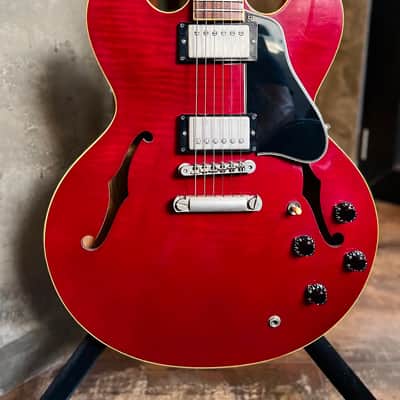 Gibson Es335 Dot Reissue Cherry Flame 1997 image 10
