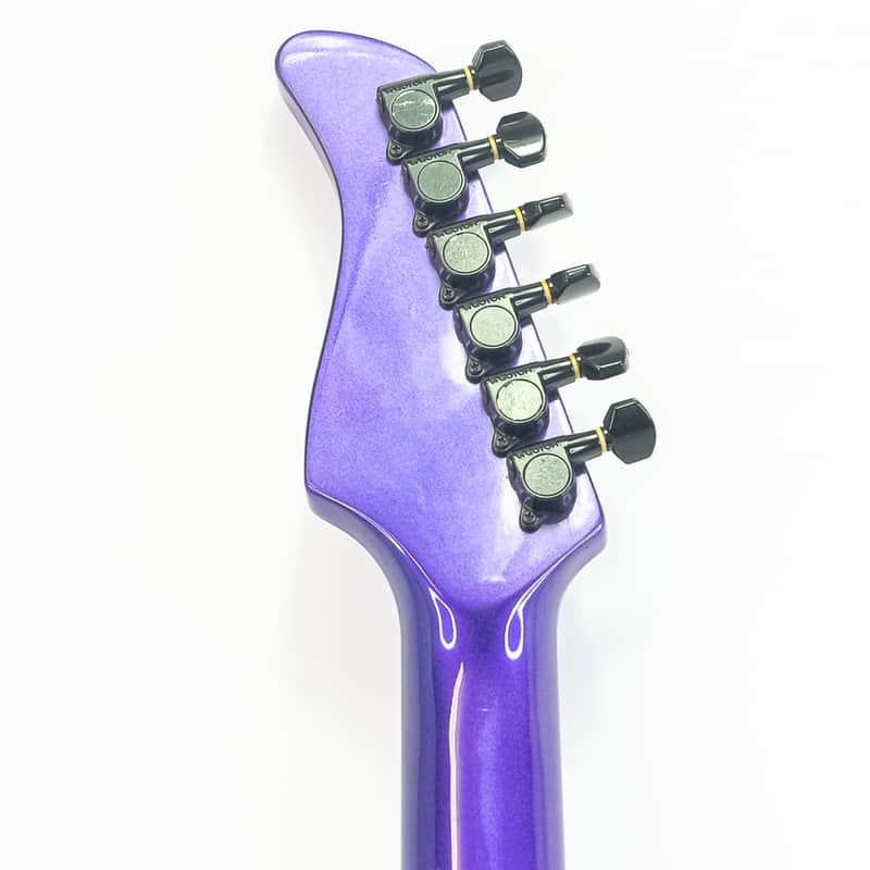 Fernandes FR-55 Revolver MIJ Electric Guitar Metallic Purple Floyd