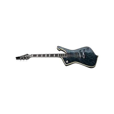 Ibanez PS3CM Paul Stanley Signature Black Cracked Mirror image 4