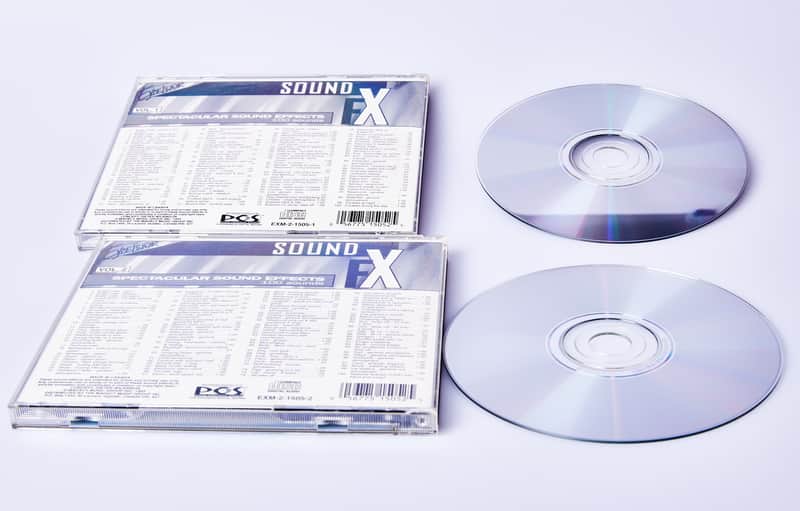 Excelsior Sound FX volumes 1 and 2 Audio Sample CD set image 1