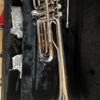 Jupiter 1624S XO Professional C Trumpet 2010s - Silver-Plated image 1