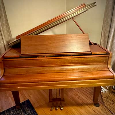 GORGEOUS J & C FISCHER Midcentury Modern Baby Grand Piano- Good condition- 1920’s-1930’s image 9