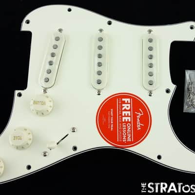 Fender Squier 60s Strat LOADED PICKGUARD, 1960s Stratocast Alnico Parchment! image 1