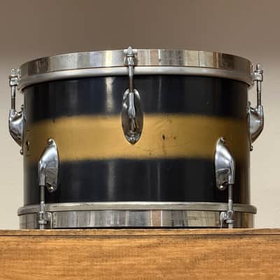 1940's WFL 11" Black & Gold Zephyr Lug Tom 7"x11" image 3
