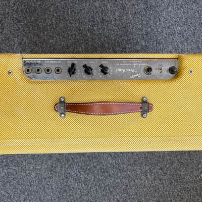 Fender Pro 5A5 TV Front 18-Watt 1x15" Guitar Combo 1950's- Tweed image 6