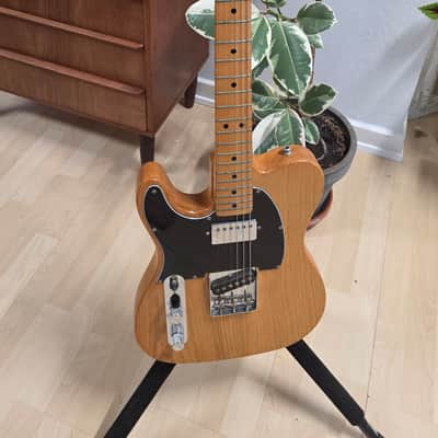 Fender Telecaster 1977 LH Left Hand Natural Ash Custom Gibson PAF Humbucker Vintage 70s American Tele USA 1970's Lefty Guitar image 20