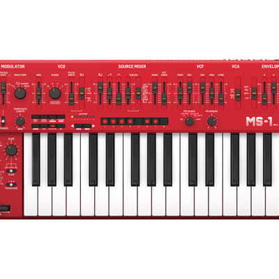 Behringer MS-1 MKII-RD Analog Keyboard Synthesizer