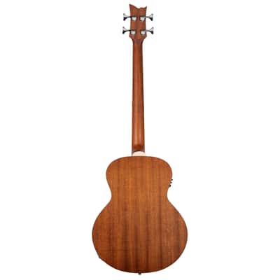 Ortega D7E-4 Deep Series 7 Spruce Top Mahogany Neck Medium Scale 4-String Acoustic-Electric Bass Guitar image 4
