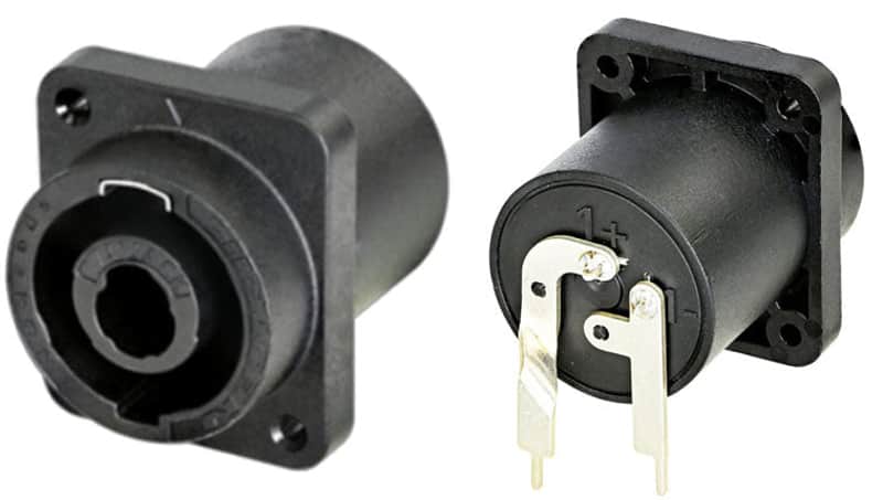 NEUTRIK speakON Panel Mount Jacks / Twist Lock Speaker Connectors-NLJ2MDXX-H / 8 image 1
