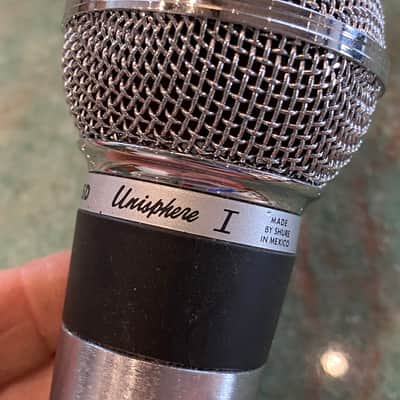 Shure Model 565SD - Unisphere I - Switchable Cardioid Dynamic Microphone 1984 - Present - Silver image 6