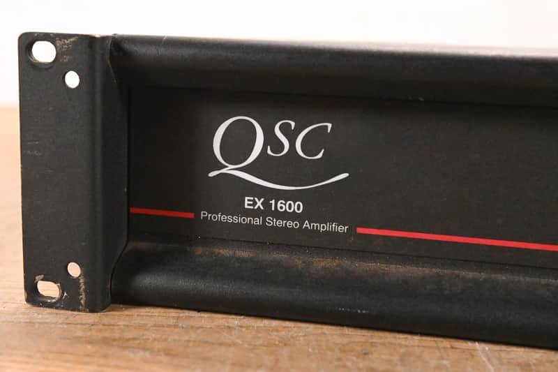 QSC EX 1600 Dual-Channel Power Amplifier CG01W6V | Reverb