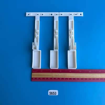 CASIO LK-100 LK-110 LK-45 Lighting Keyboard Part: White Keys [D-F-A] 3-Key Set image 8