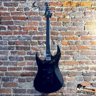 Alvarez Villain Electric Guitar w/ Modulus Graphite Neck & Fender TSA HSC (1980s - Black) image 15