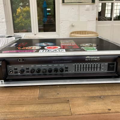 Ampeg SVT-3 PRO 450-Watt Rackmount Bass Amp Head 2007 - Present - Black image 1