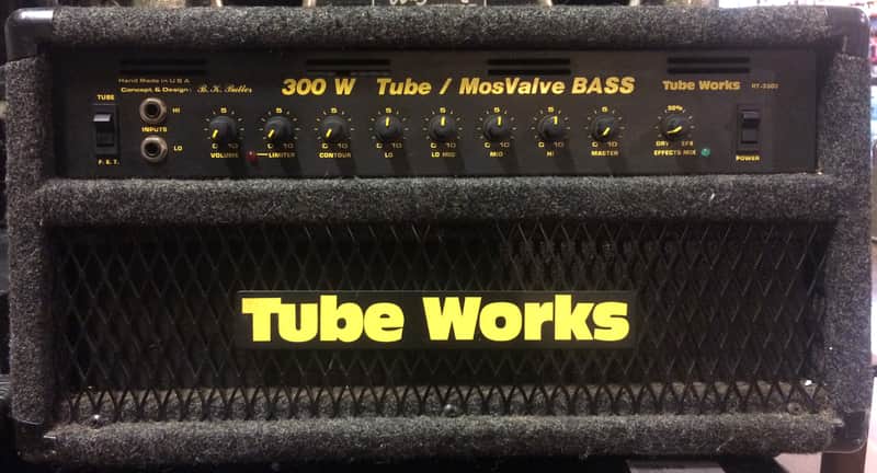 Tube Works RT-3300 300-Watt Tube/MosValve Electric Bass Guitar