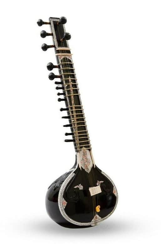 Handmade Sitar 7 Main String  High Quality Sound 9 Sympathetic String Instrument Acoustic image 1