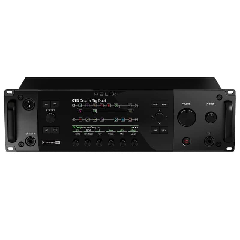 Line 6 Helix Rack Guitar Multi-effects Rack Processor (Demo Unit) image 1