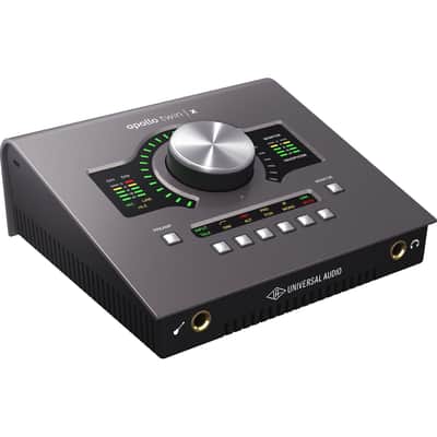 Universal Audio Apollo Twin X USB DUO Heritage Edition, (2) XLR Cables, (2) 1/4 Cable, Presonus HD9 Bundle image 3