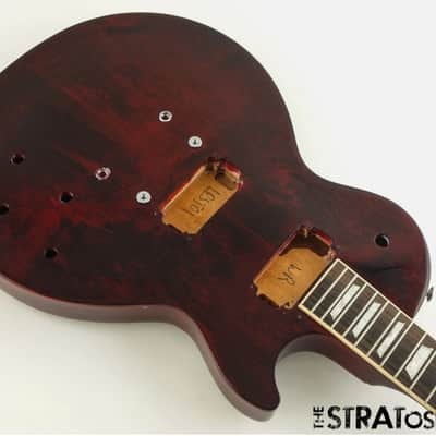 USED Gibson USA Les Paul Studio Model BODY + NECK, USA, Wine Red image 2