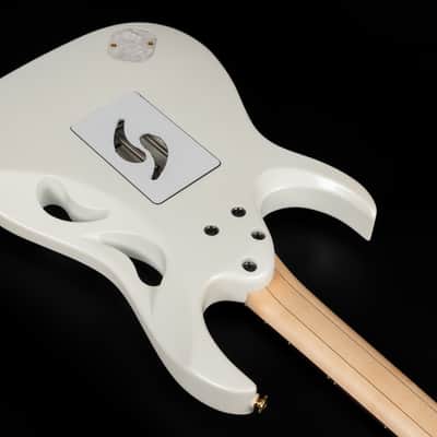 2024 Ibanez PIA3761-SLW Steve Vai Signature - Stallion White | Japan HSH DiMarzio Pickups Stainless Steel Frets Double Locking Tremolo 3.53kg | CoA OHSC image 15