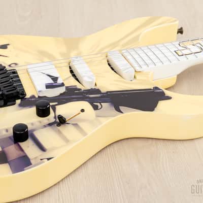 2001 Fernandes Star Wars Limited Edition Retrorocket SW-85ST Stormtrooper w/ Case, Hangtag image 6