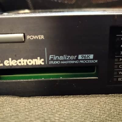 TC Electronic Finalizer 96K Digital Mastering Processor 2010s - Black image 3