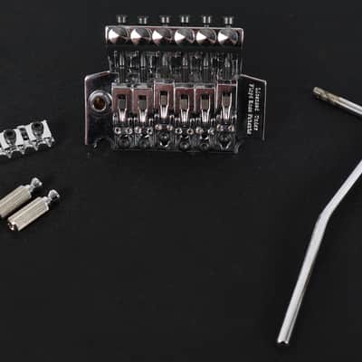 WD Music KKT-3 Floyd Rose Licensed Locking Chrome Electric Guitar Tremolo Bridge image 1