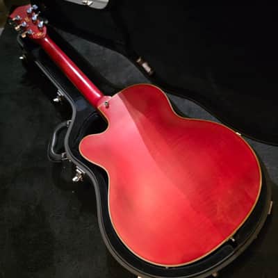 Hofner President Gold Label Custom Shop Cherry Red image 10