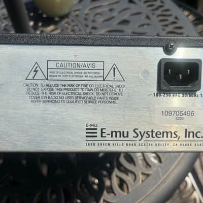 E-MU Systems ESI-4000 Turbo Sampler (OS 3.01, 32MB RAM, Turbo FX I/O) image 9