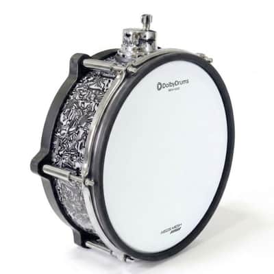 Dolby 10” Electronic Black Abalone TOM w 6 Triggers for Roland Alesis Drum image 2