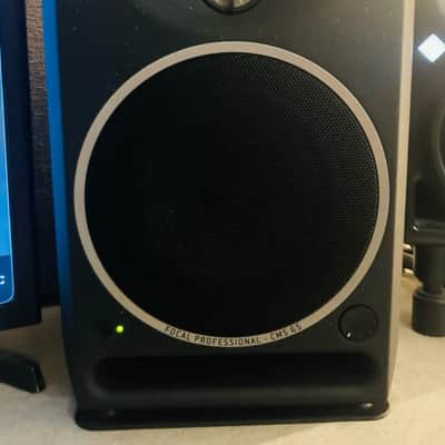Focal CMS65 6.5" Powered Monitor (Pair) 2010s - Gray image 2