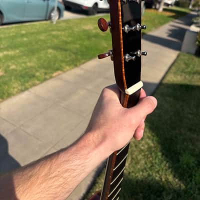 Santa Cruz OM Moon Spruce / Cocobolo “Luna” Custom 2015–Rare SCGC image 18