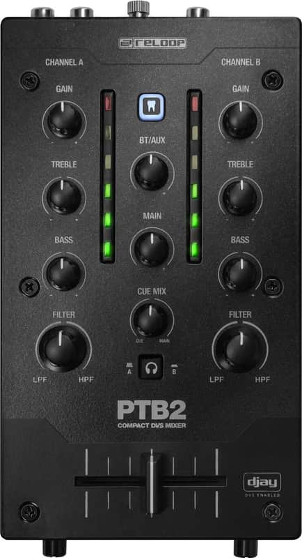 Reloop PTB-2 2+1-channel DJ Mixer image 1