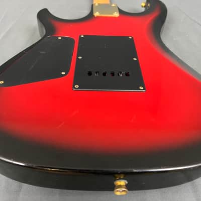 Anboy Electric Guitar Red Burst Fujigen! MIJ! image 12